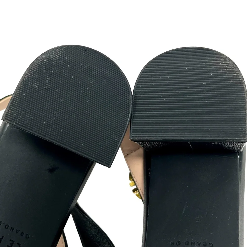 Cole Haan women's Go-To Slingback black leather point toe heels size 5 - Picture 11 of 12